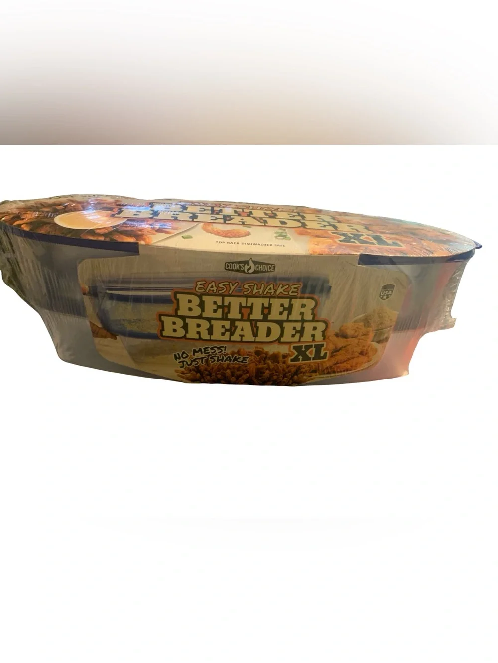 Cook’s Choice XL Original Better Breader Batter Bowl No Mess Just Shake